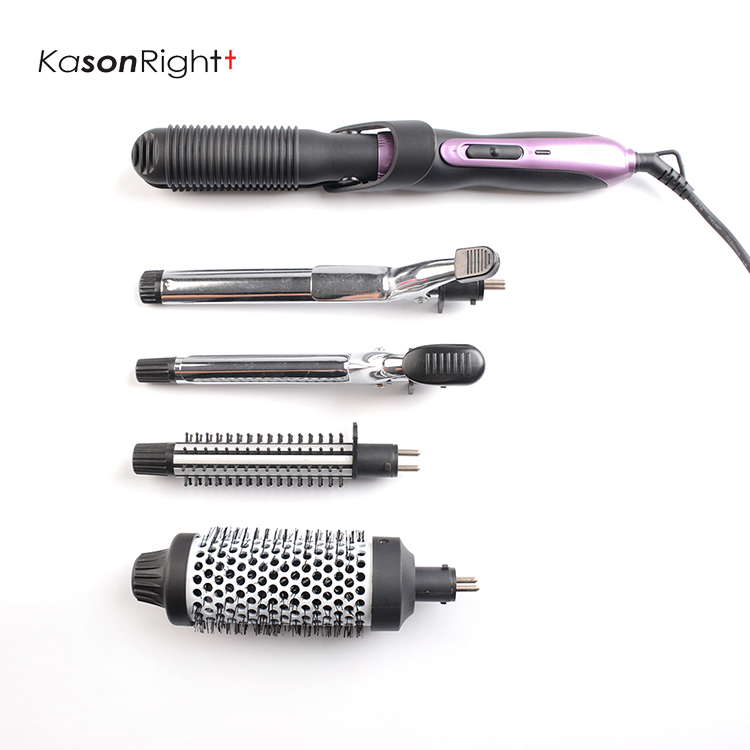 Kulma na vlasy Multi Styler, sada žehliček s vyměnitelným příslušenstvím pro keramické nástroje, kulma All-In-One